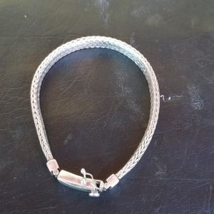 Silver Curb Chain (Bracelet) for Men